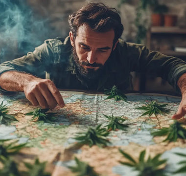 Carte juridique du cannabis en Turquie